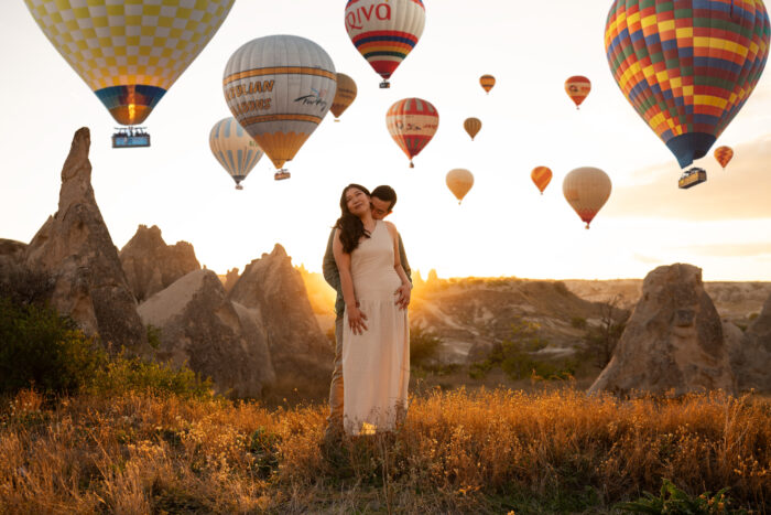 Professional photography session in Cappadocia captured by a local Cappadocia photographer