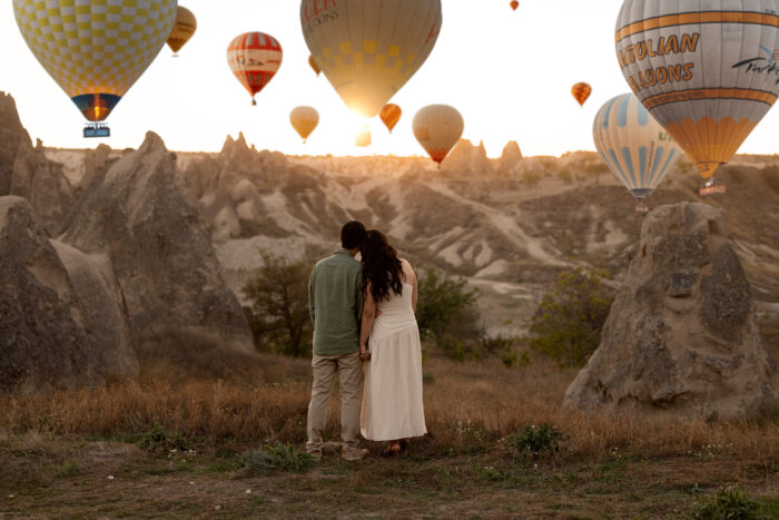 Professional photography session in Cappadocia captured by a local Cappadocia photographer