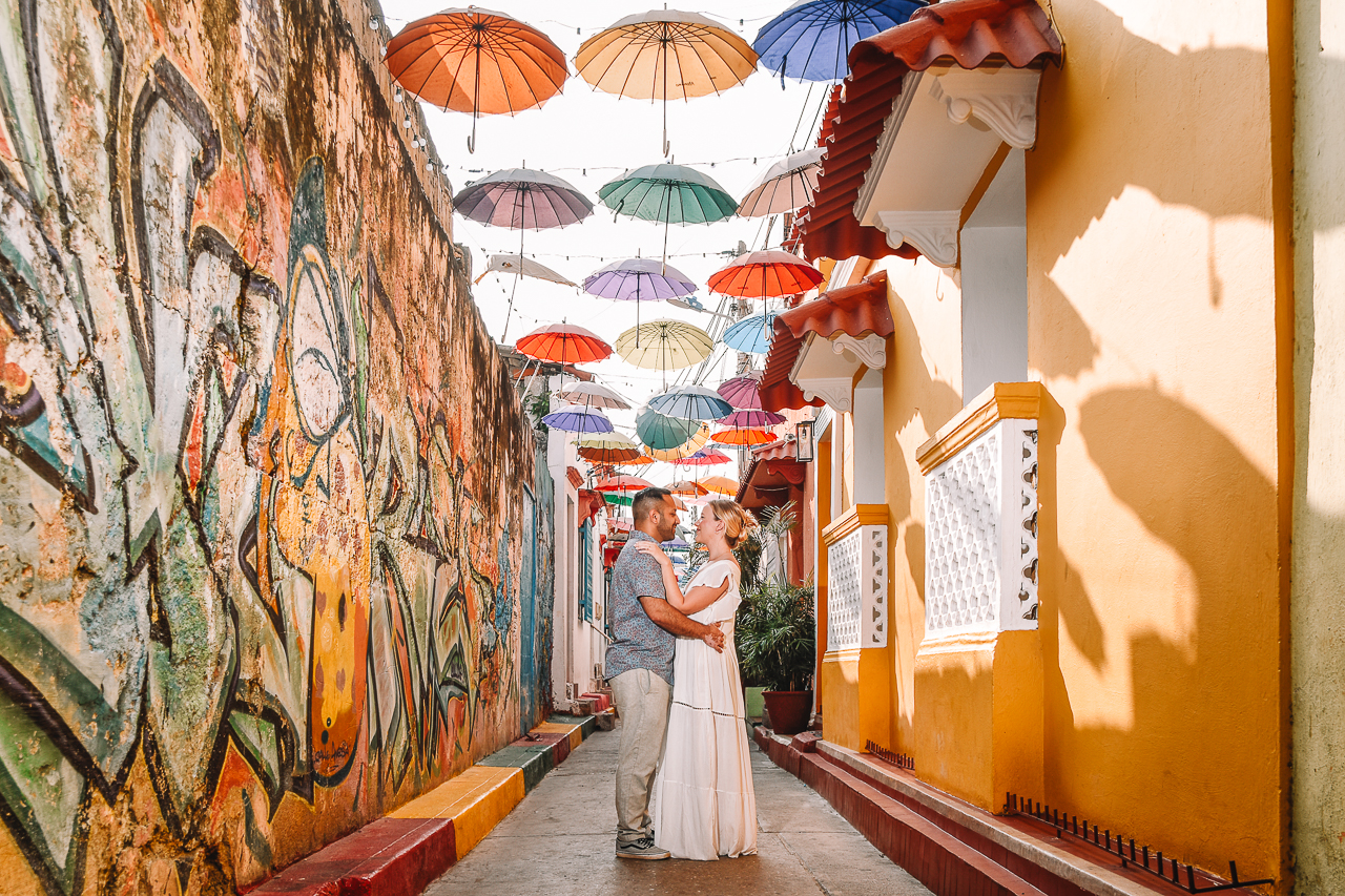 featured photo spot in Cartagena for proposals photo shoots