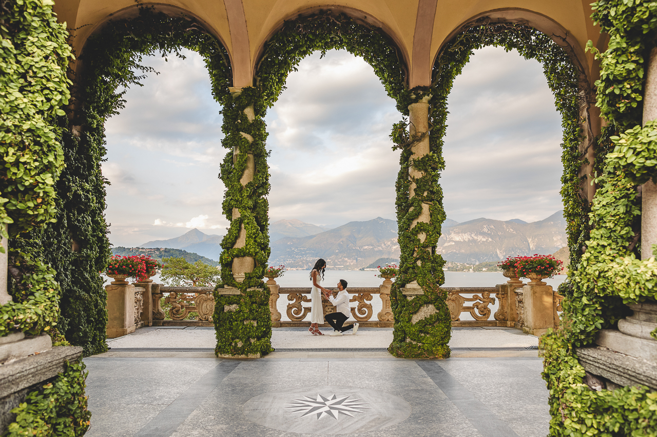 featured photo spot in Lake Como for proposals photo shoots gallery