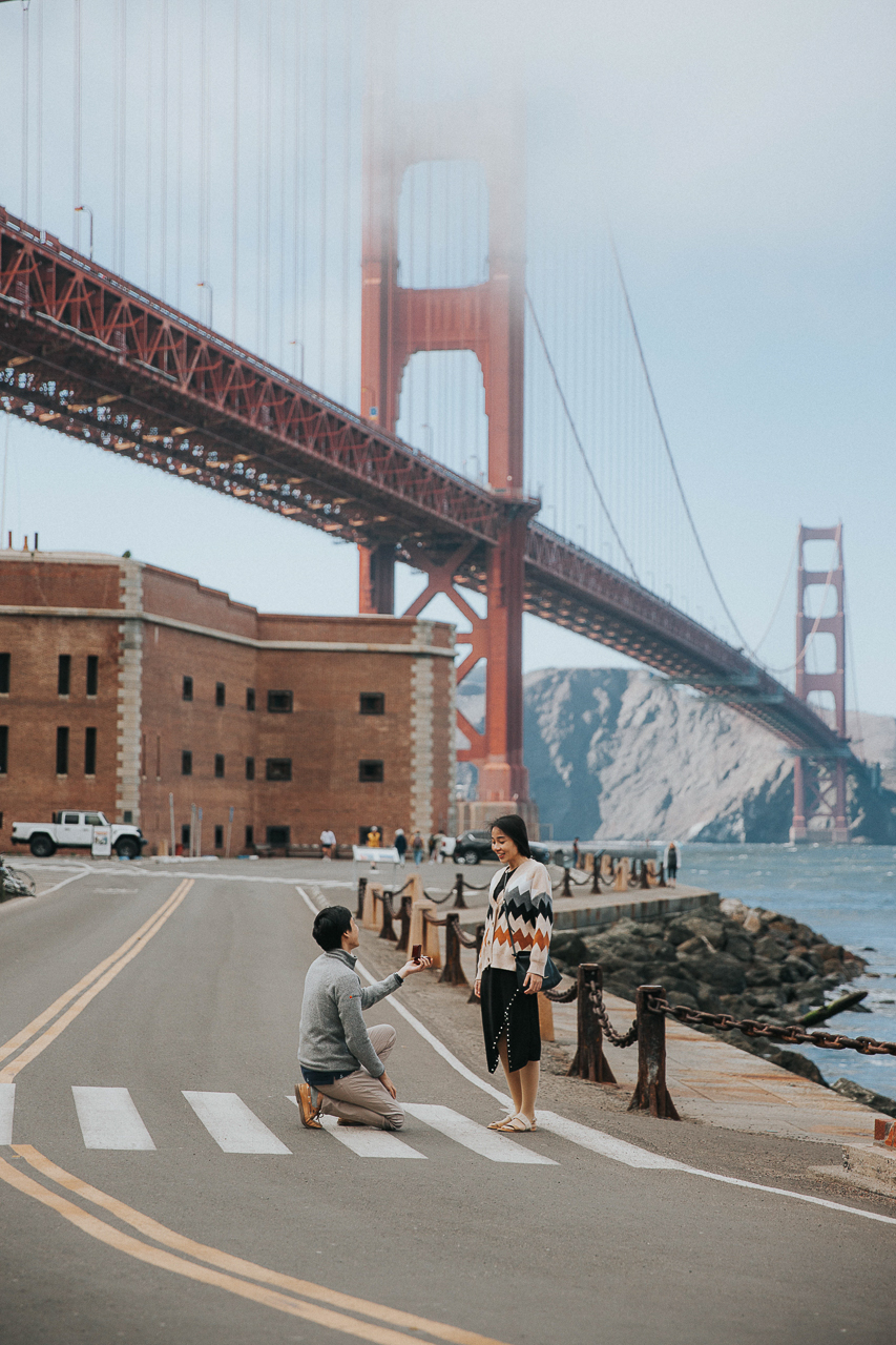 featured photo spot in San Francisco for proposals photo shoots gallery