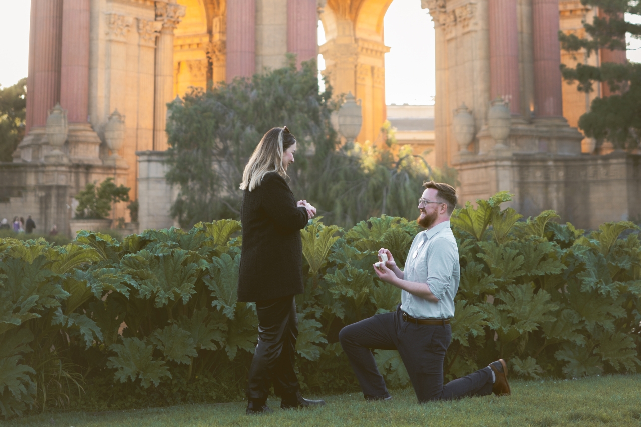 featured photo spot in San Francisco for proposals photo shoots