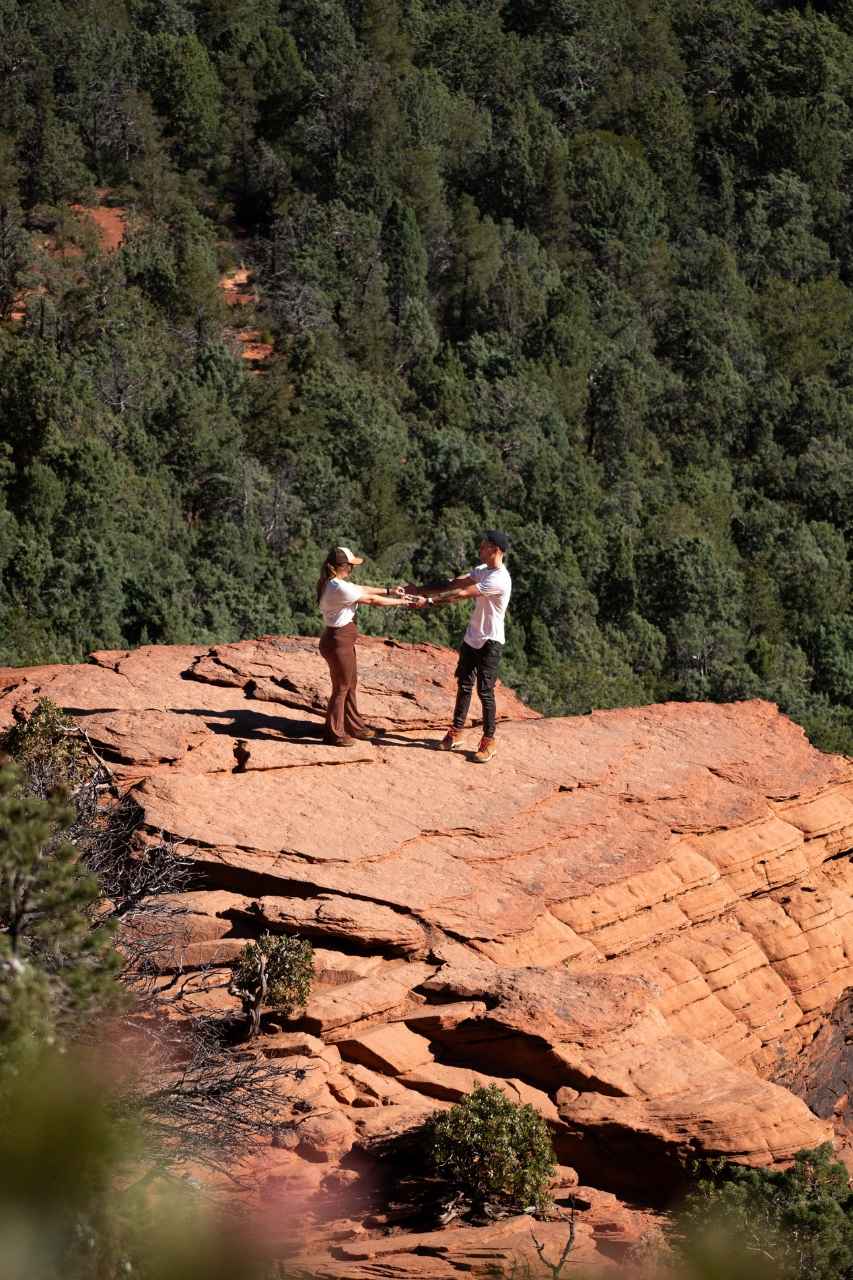 featured photo spot in Sedona for proposals photo shoots gallery