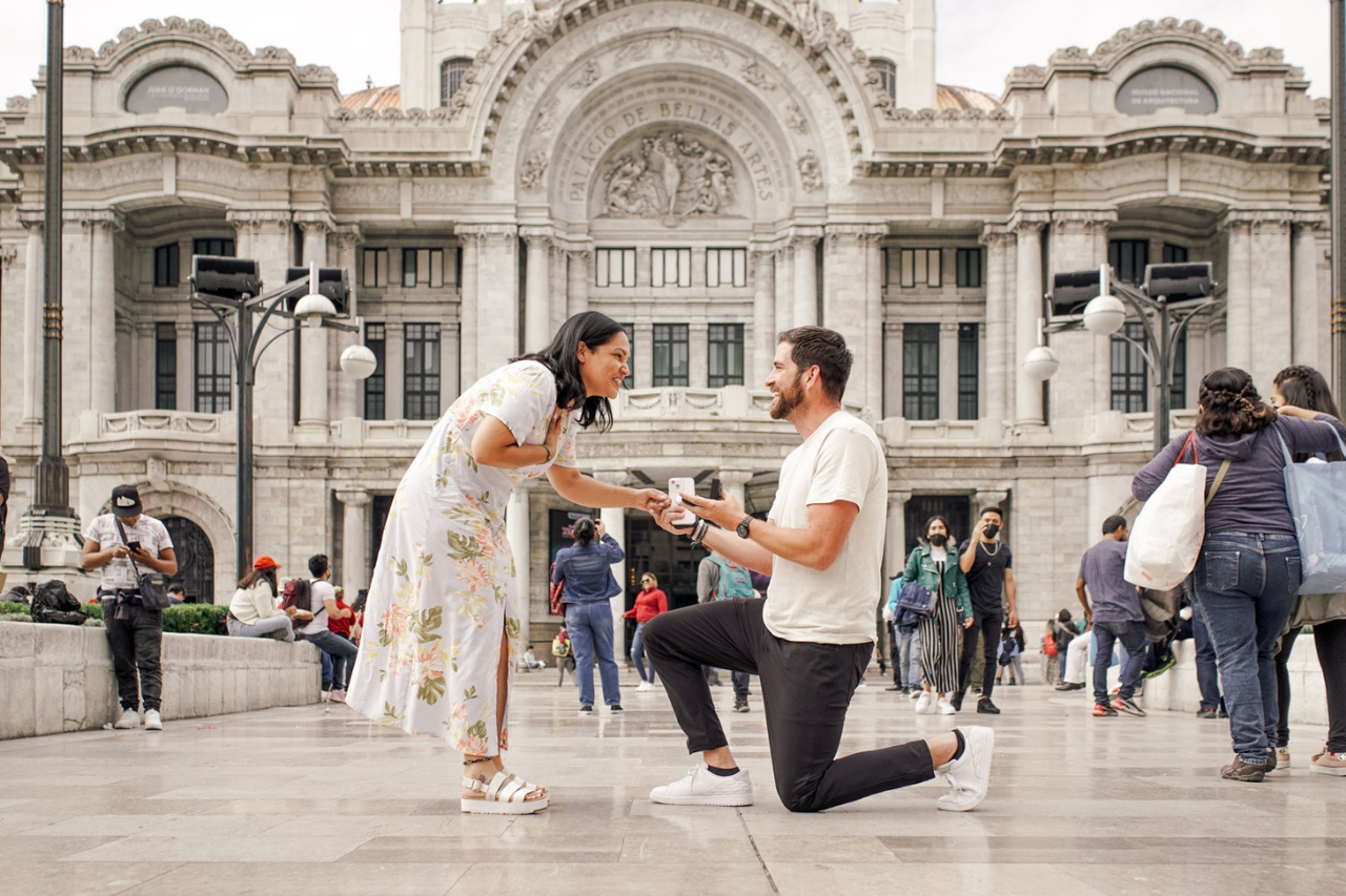 featured photo spot in Mexico City for proposals photo shoots