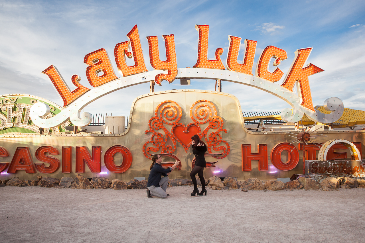 featured photo spot in Las Vegas for proposals photo shoots