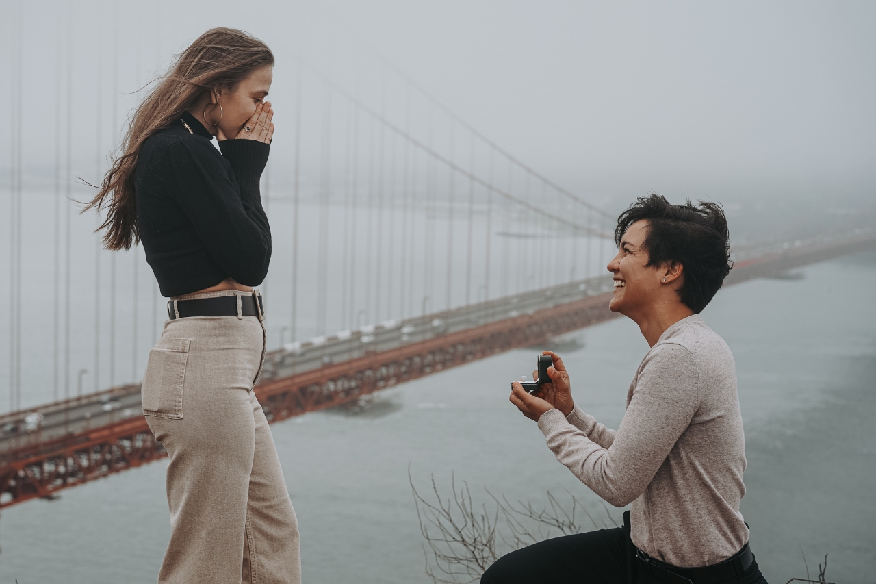 featured photo spot in San Francisco for proposals photo shoots