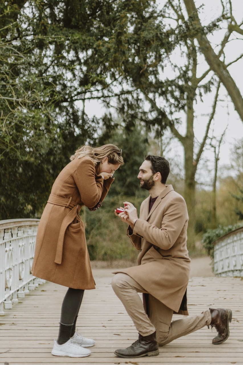 hire a proposal photograhper in Amsterdam