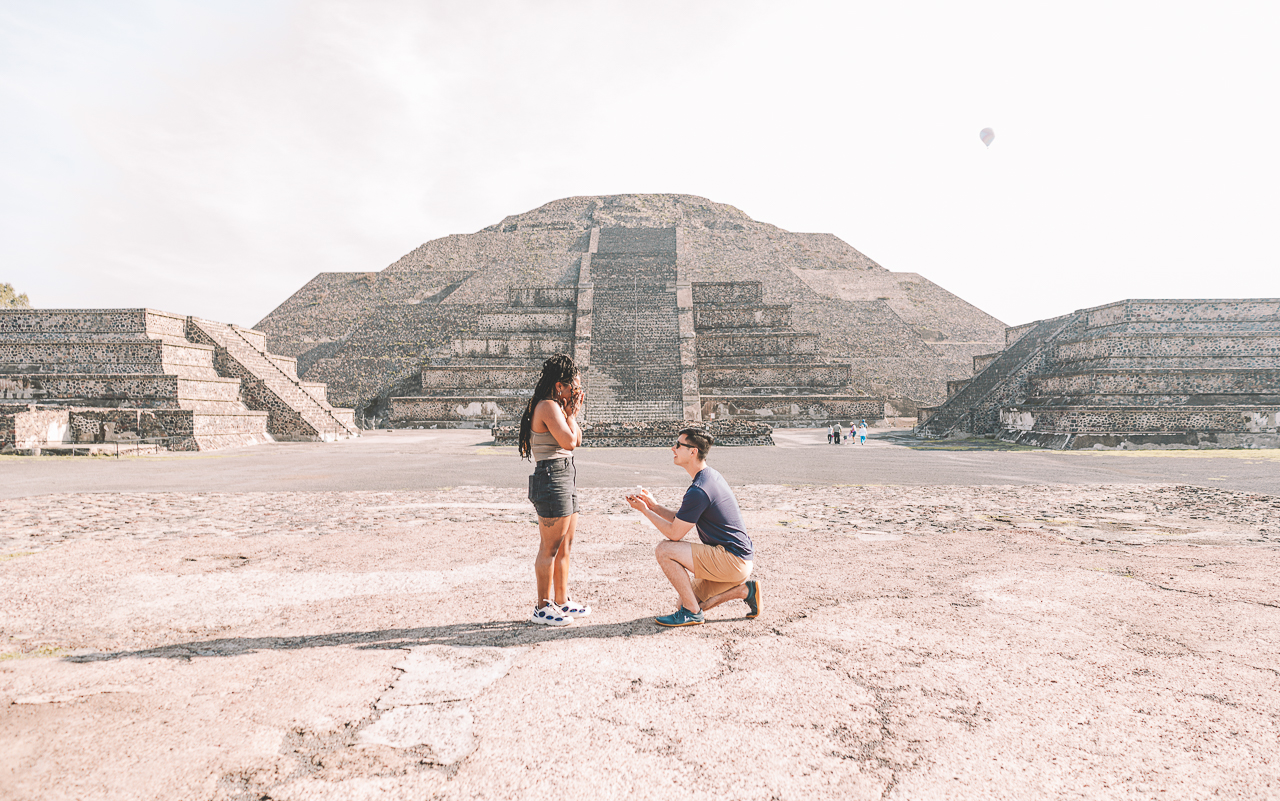 featured photo spot in Mexico City for proposals photo shoots