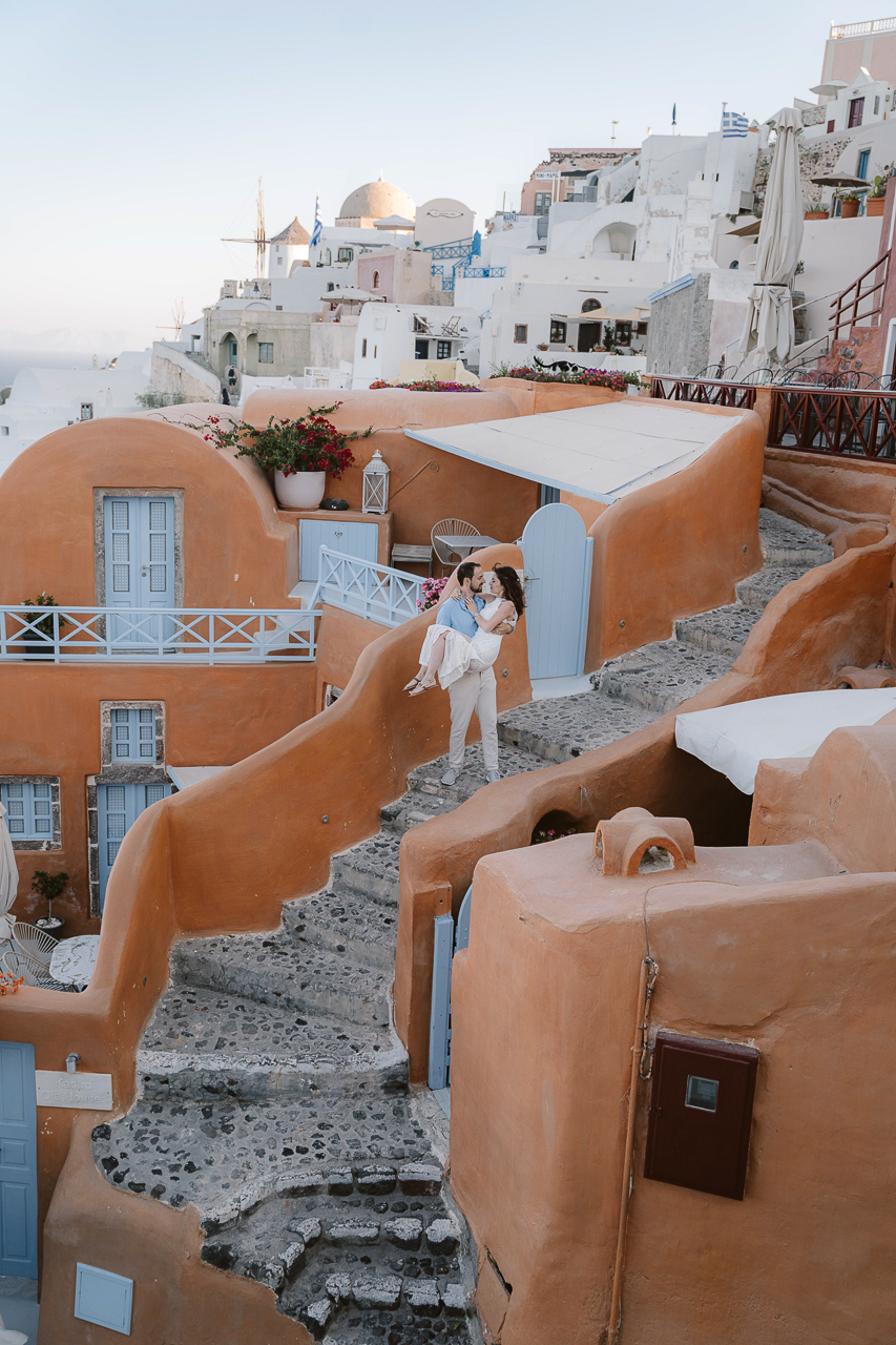 hire a proposal photograhper in Santorini