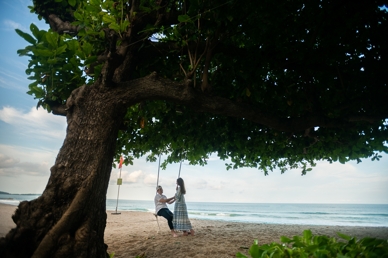 hire a proposal photograhper in Koh Samui