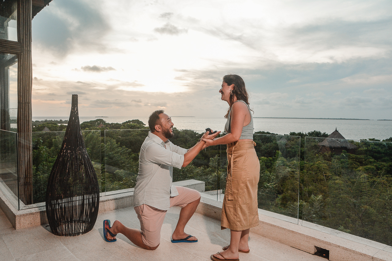 featured photo spot in Cartagena for proposals photo shoots