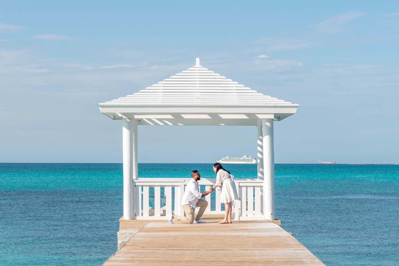 featured photo spot in Nassau for proposals photo shoots