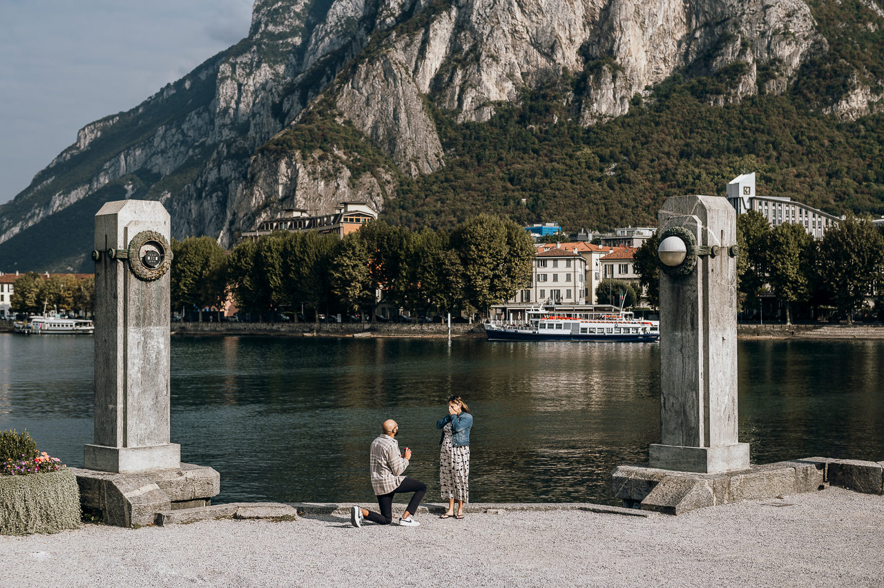 featured photo spot in Lake Como for proposals photo shoots gallery