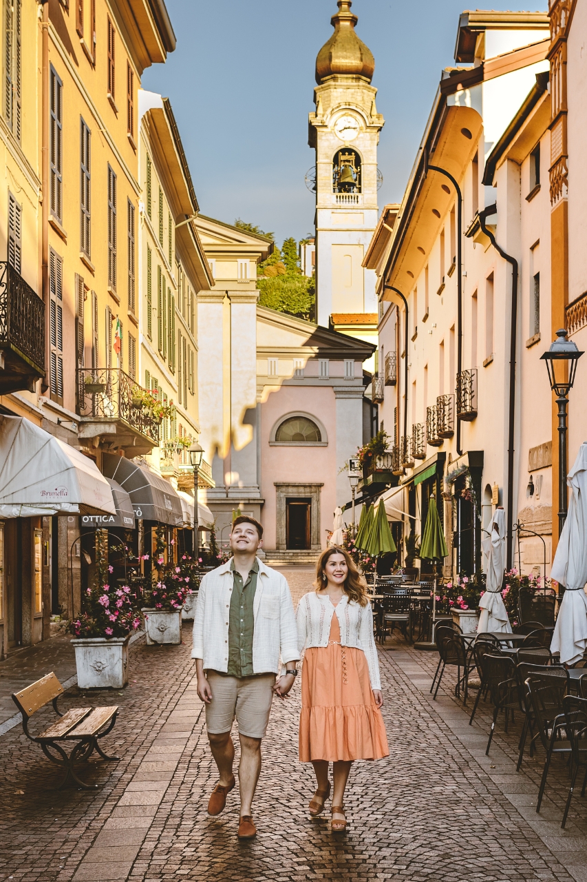 featured photo spot in Lake Como for proposals photo shoots gallery