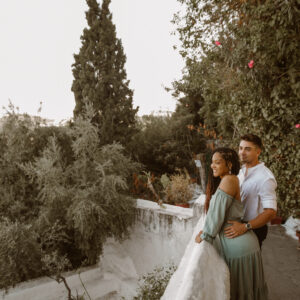 Classic Couple Vacation Photos in Athens