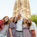 Stunning Family Trip Photoshoot in Parc Guell, Barcelona