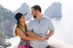 Romantic Honeymoon Photoshoot in Capri at Villa San Michele